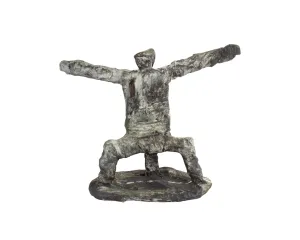 ShanZuo and DaHuang Zhou Signed 1992 Limited Edition Abstract Sculpture