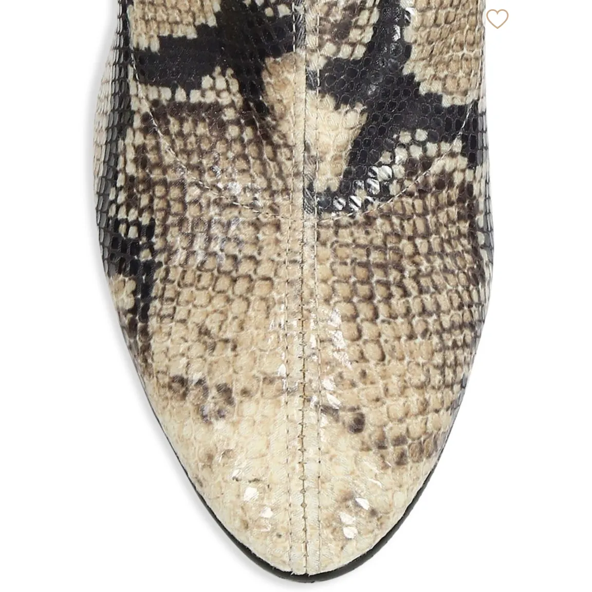 Shiloh Snake-Print Over-the-Knee Boots