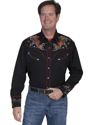 Shirt, Guitars, Boots & Hats Western - P842