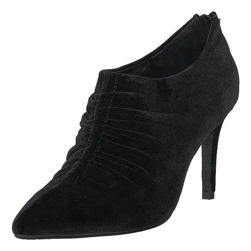 Shoe Stiletto Velvet Black