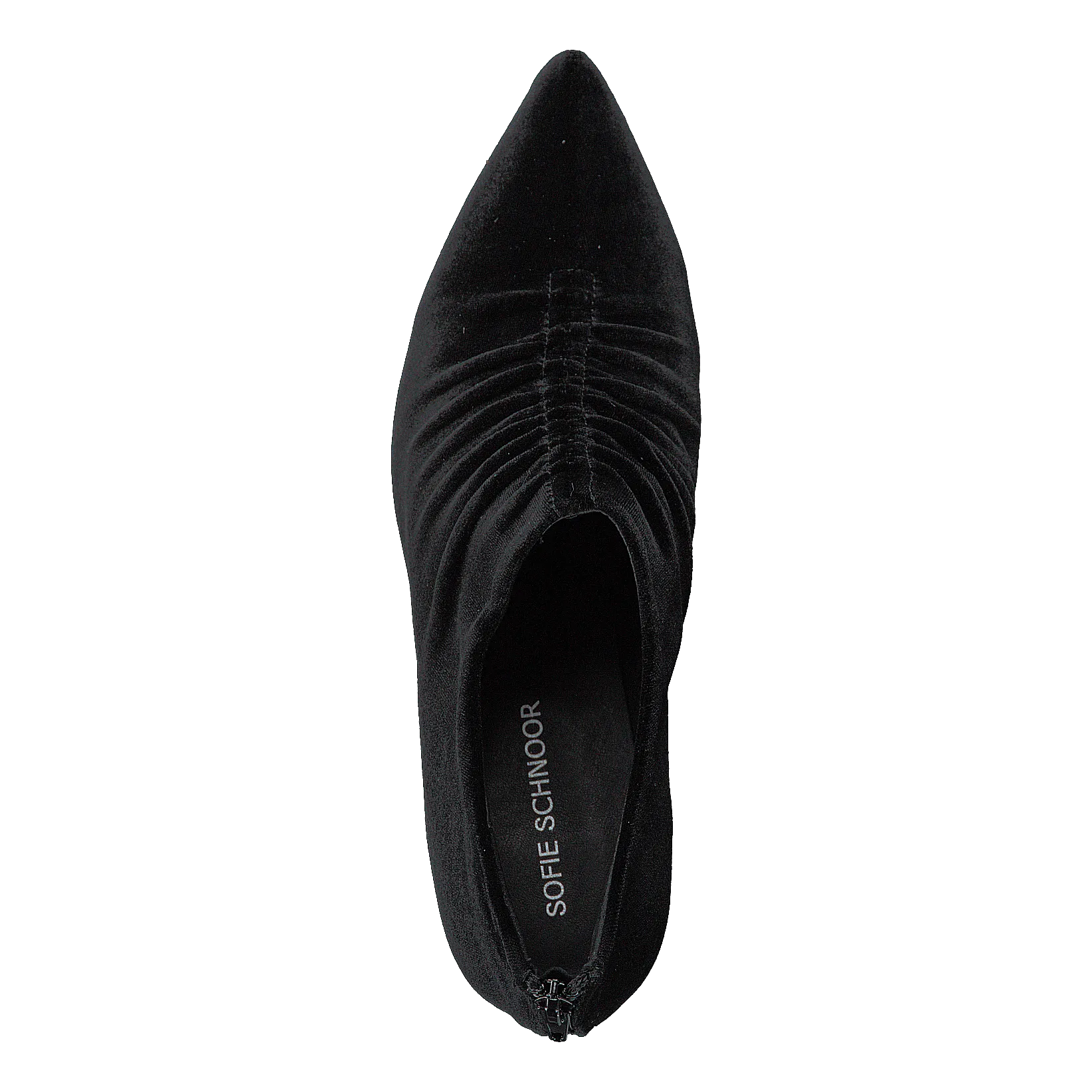 Shoe Stiletto Velvet Black