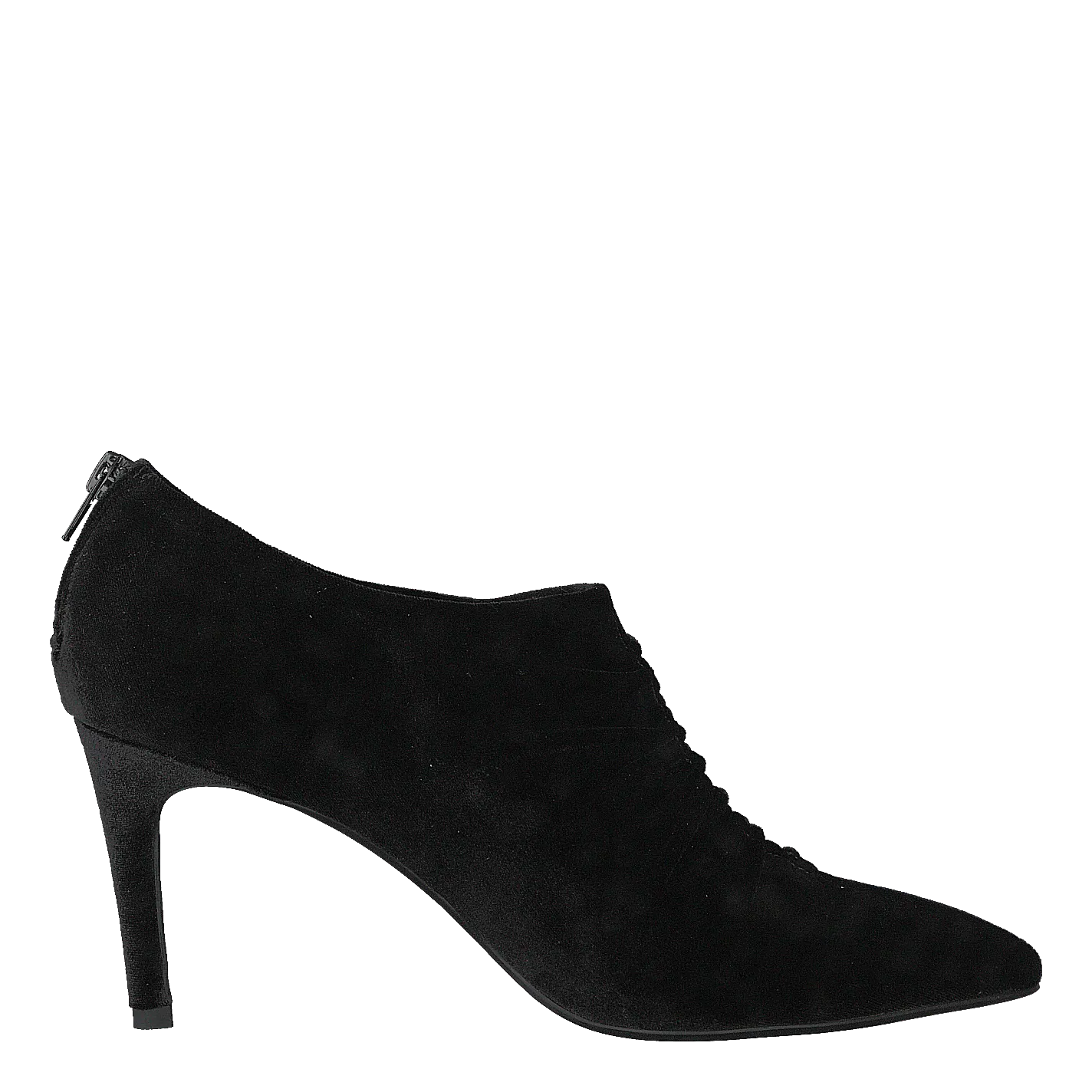 Shoe Stiletto Velvet Black