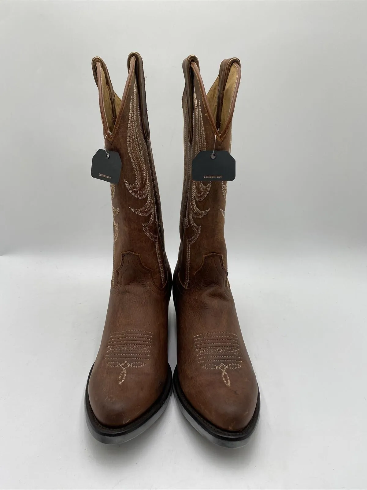 Shyanne MORGAN XERO GRAVITY Brown Leather Round Toe Western Boots Women’s 6.5M - Very Good