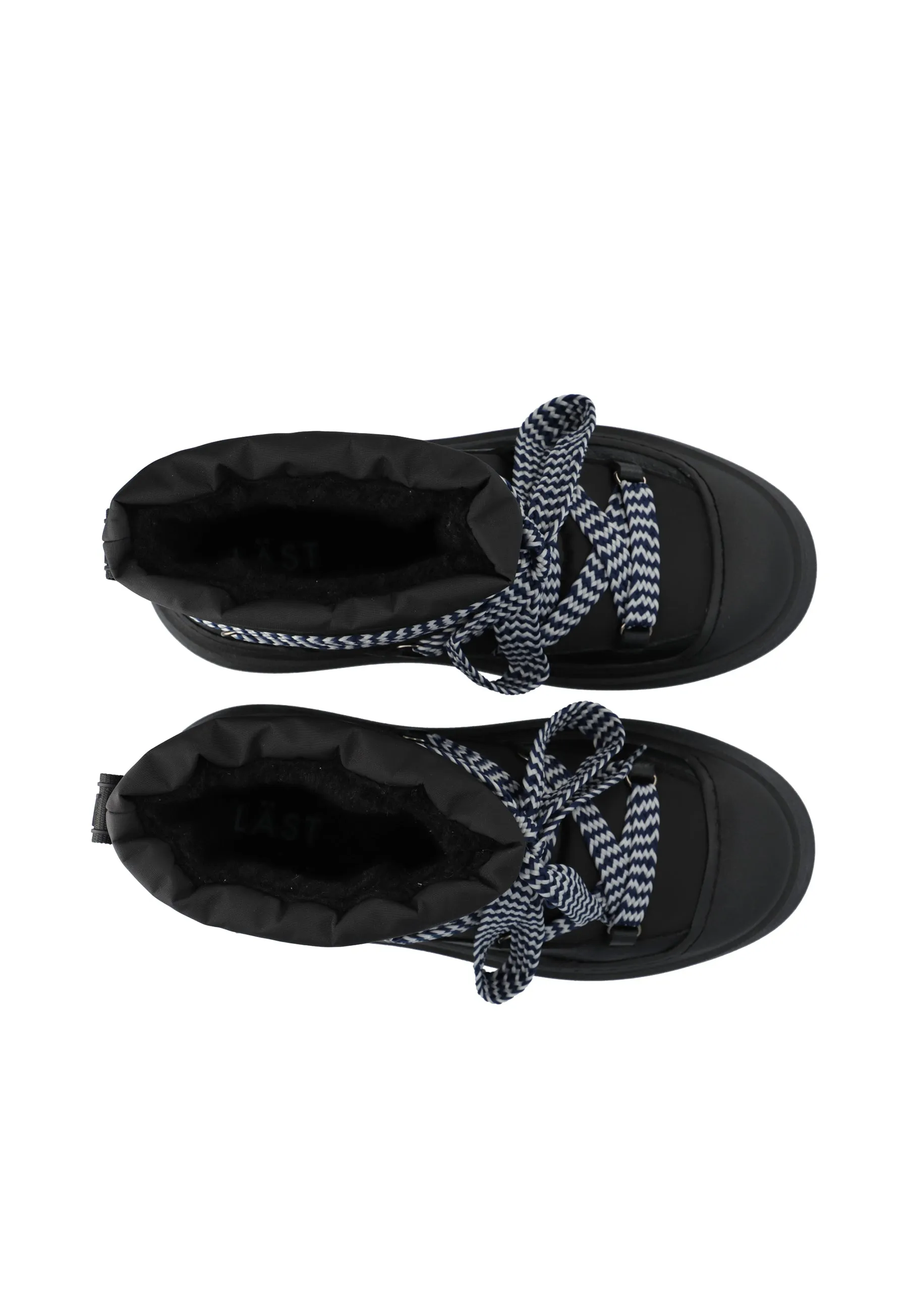 Snowboot - Leather/Textile - Black, Warm Lining*Snowboot - Leather/Textile - Black, Warm Lining - Black