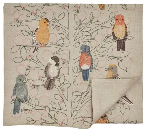 Songbirds Tree Table Runner