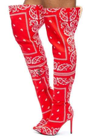 Spring High Heel Thigh High Boots
