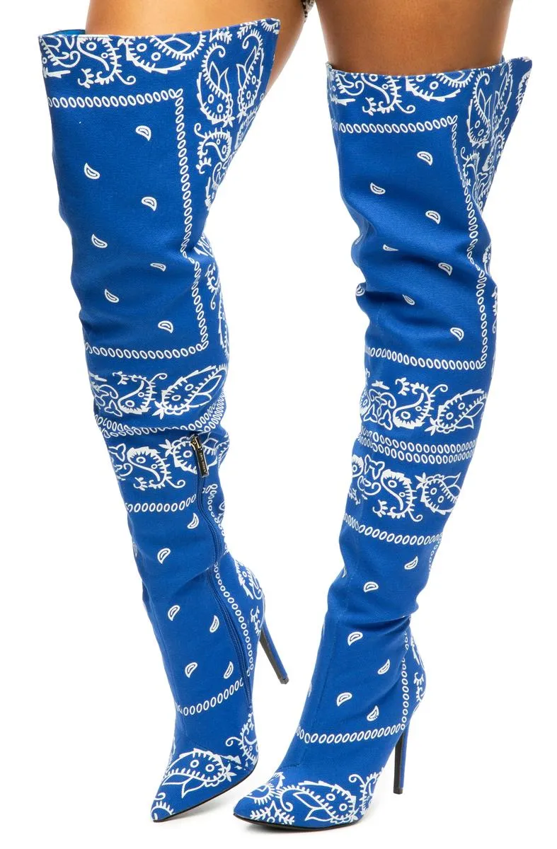 Spring High Heel Thigh High Boots