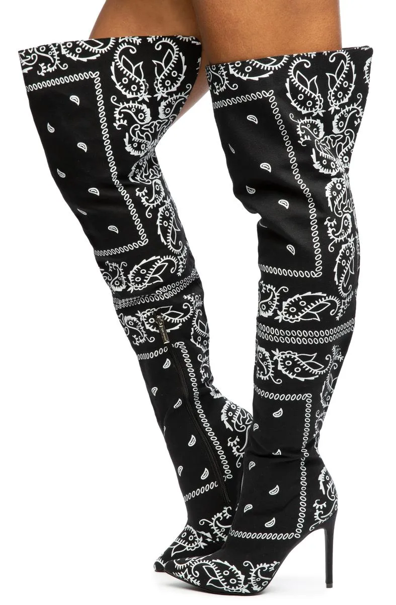Spring High Heel Thigh High Boots