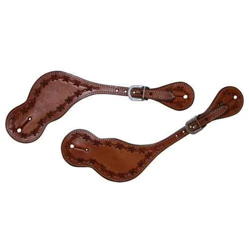 Spur Straps Texas Tack Tan TEX7505TN