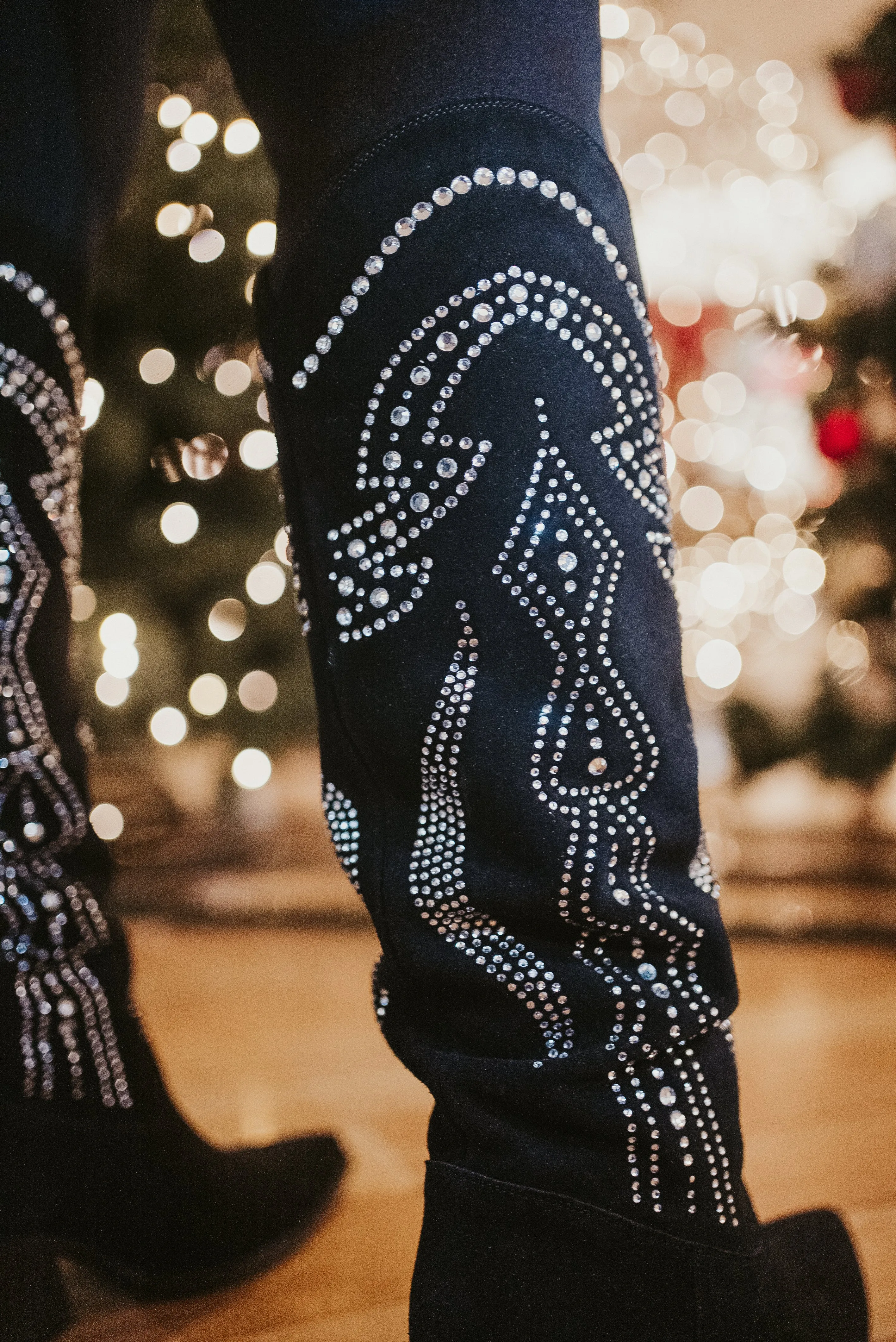 Strategia Semsket boots med strass stener