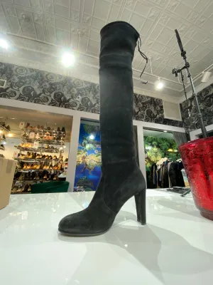 Stuart Weitzman All Legs Suede Thigh High boot