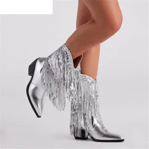Tassel Boots