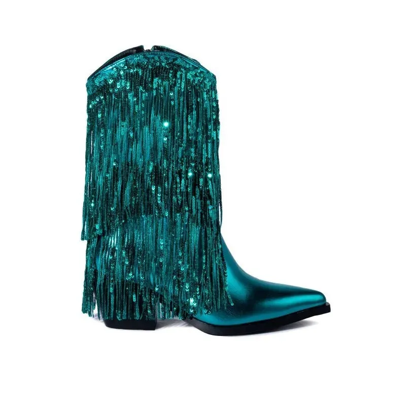 Tassel Boots
