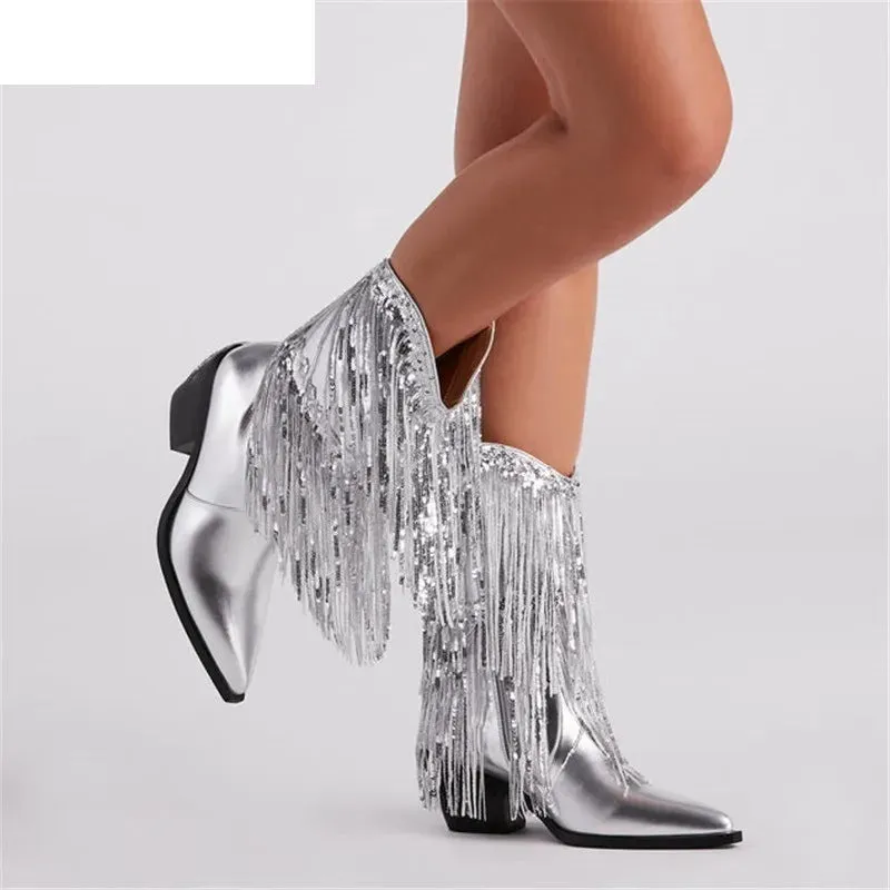 Tassel Boots