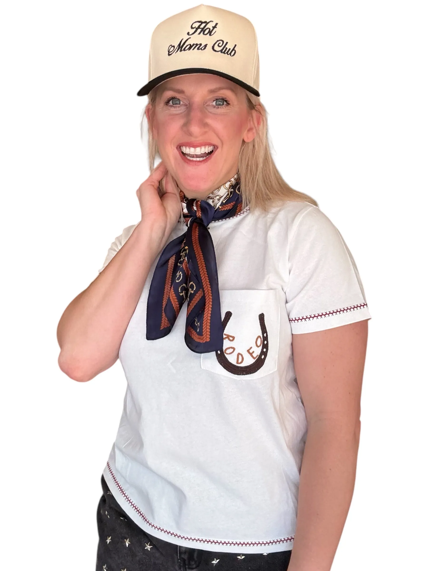 THE BELINDA WESTERN TEE