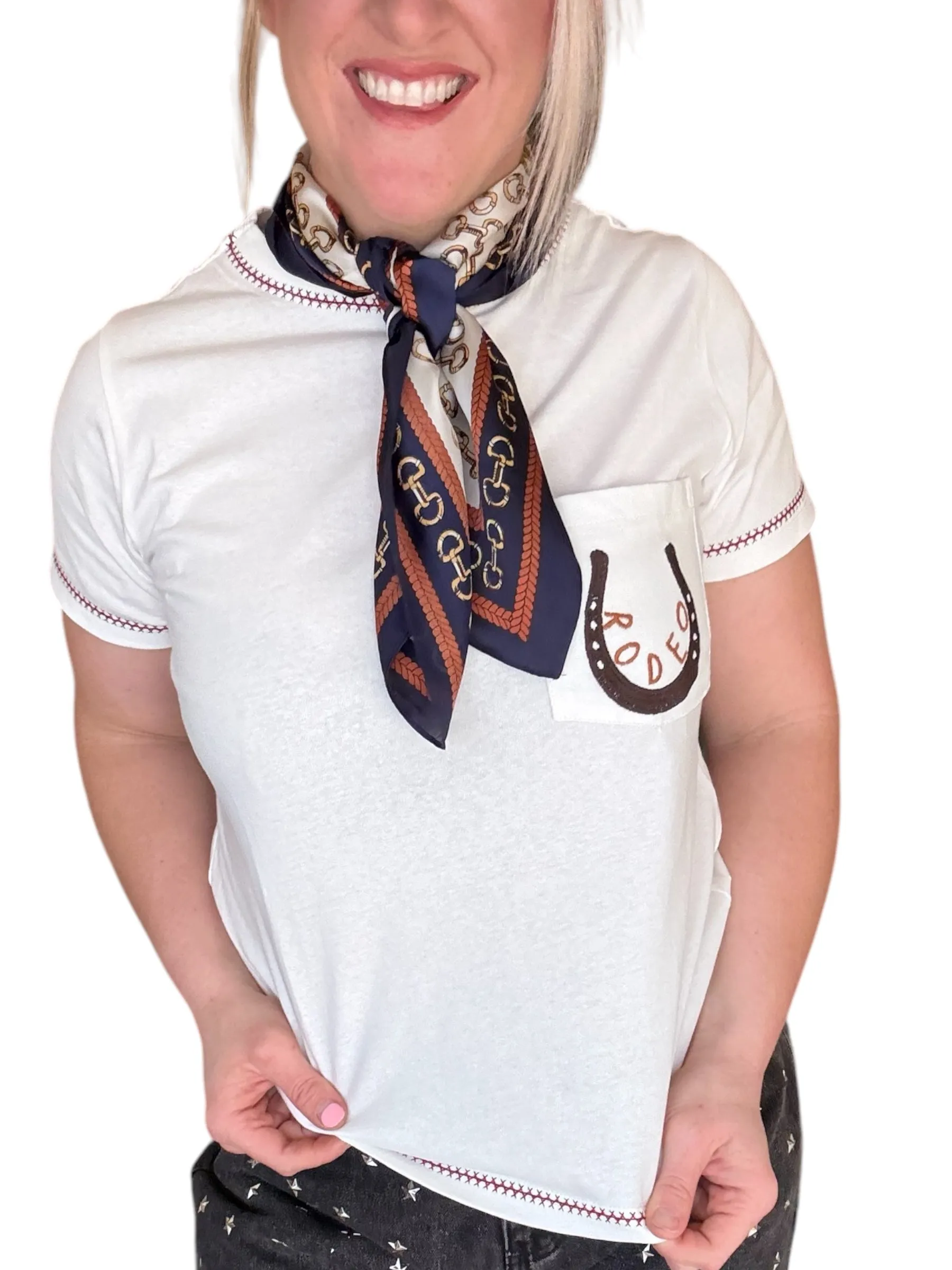 THE BELINDA WESTERN TEE