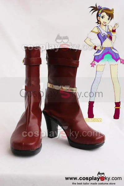 THE IDOLM@STER Ami Cosplay Boots Shoes