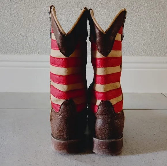 UNISEX Roper Patriotic Mid Calf Boots