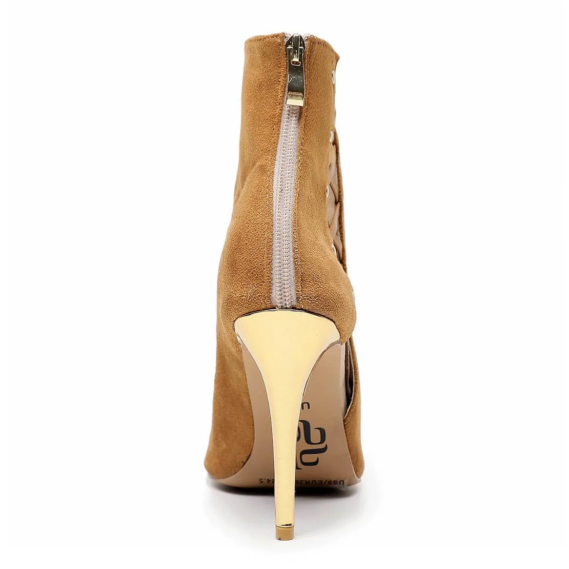 Unite - Brown Vegan Suede - Rubber Sole