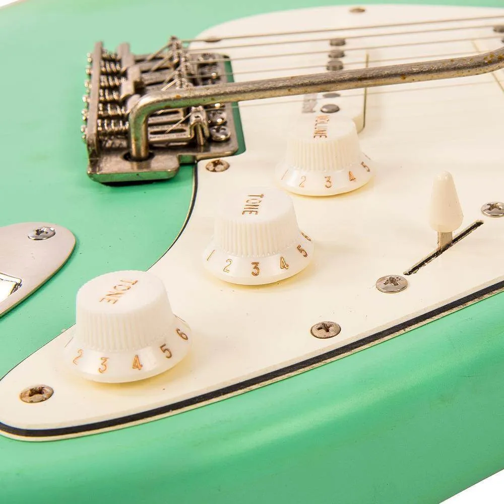 Vintage V6 ICON Electric Guitar ~ Distressed Ventura Green