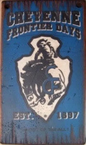 Wall Sign Rodeo: Cheyenne Frontier Days