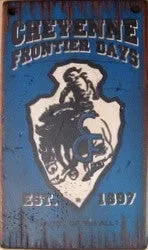 Wall Sign Rodeo: Cheyenne Frontier Days