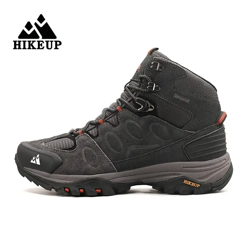 Waterproof High-Top Hiking Boots