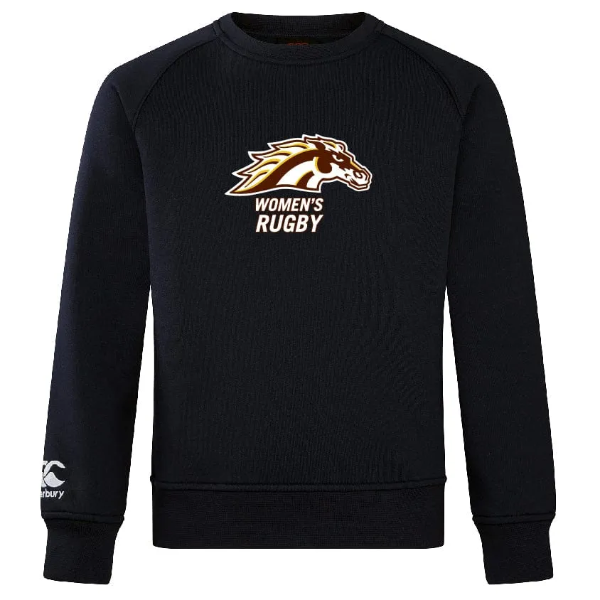 Western Michigan University Women's Rugby Club Crew Sweatshirt by Canterbury