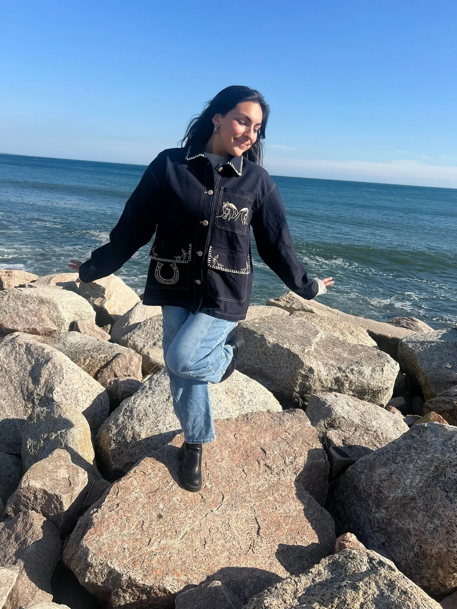 Western Stitch Work Jacket
