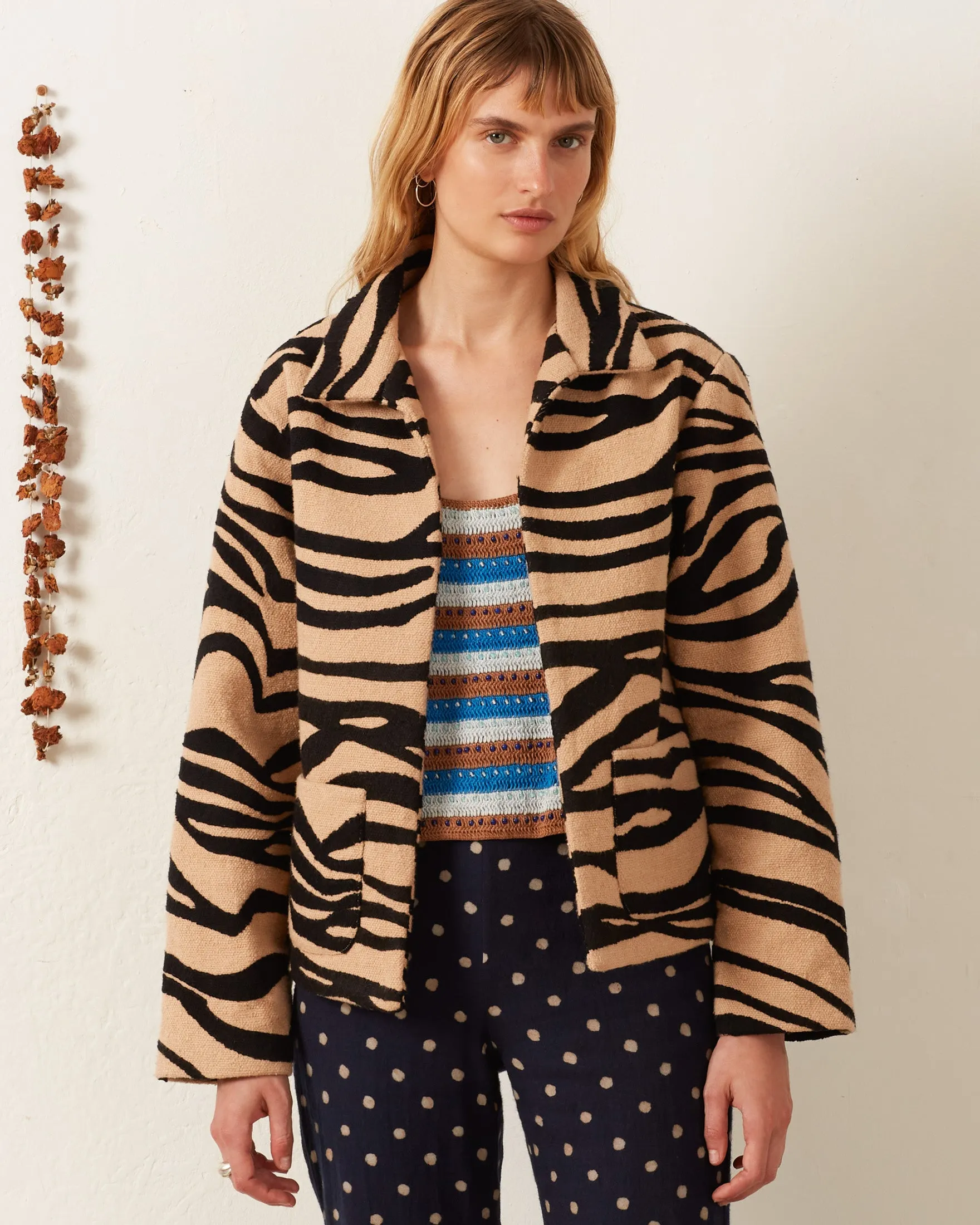 Western Zebra Mirage Jacket