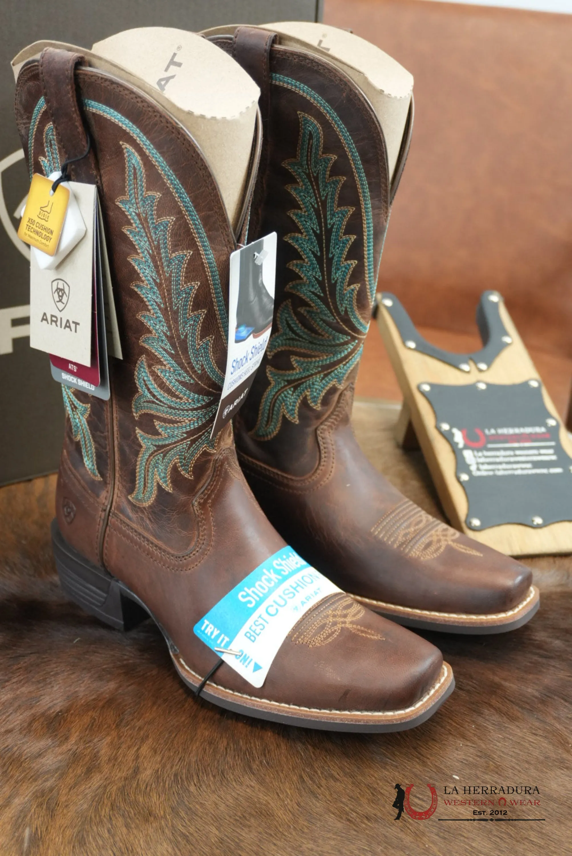 WOMENS ARIAT ROCK CREEK Sassy Brown Boot - 1144