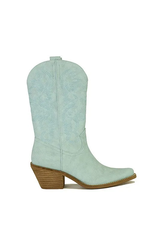 Women's Embroidered Western Boots