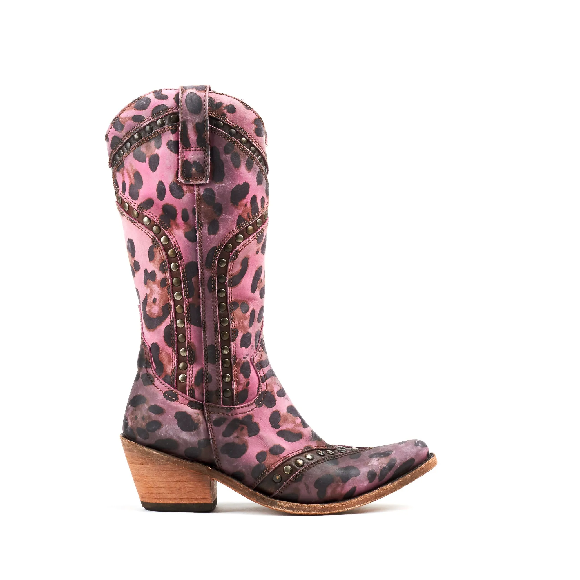 Women's Liberty Black Boots Chita Lipstick Stonewashed #LB-711228-H