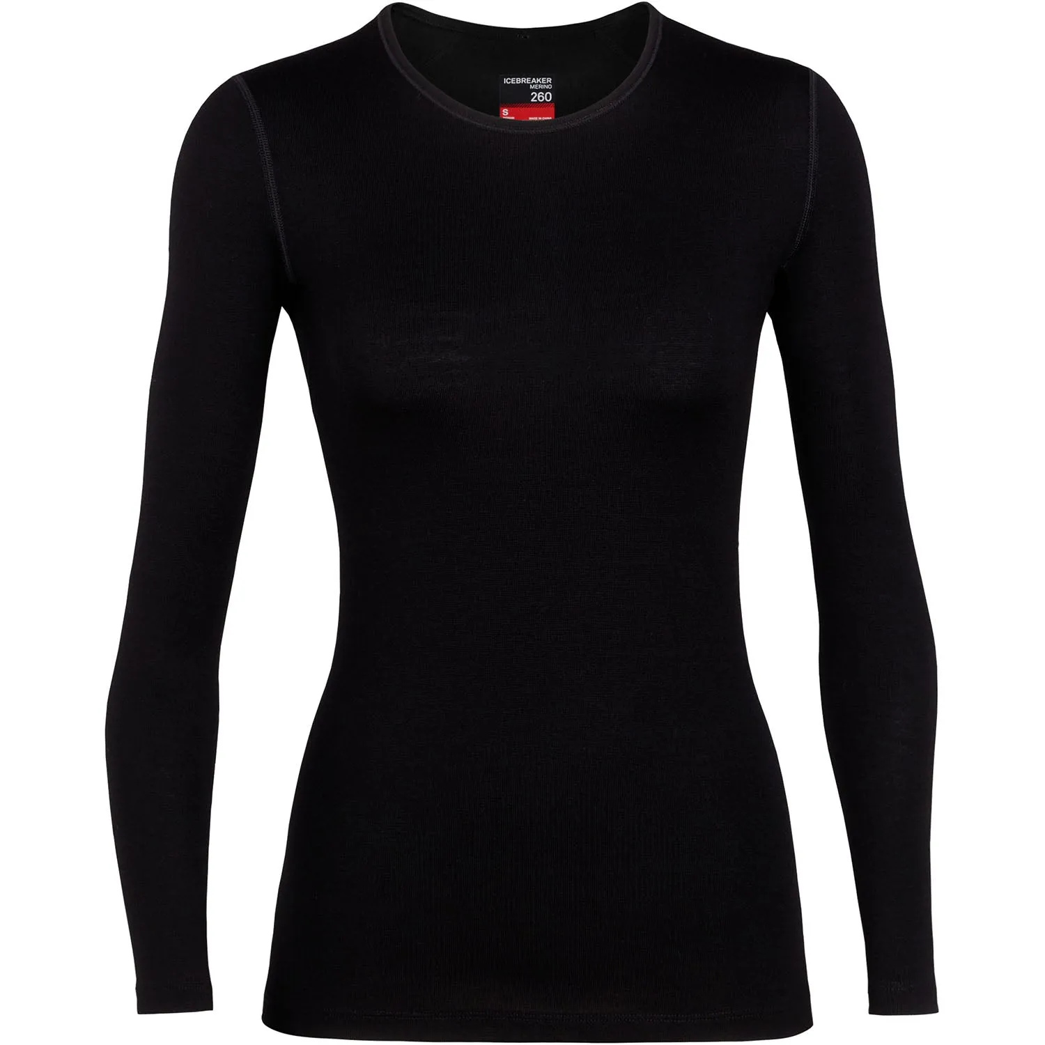 Womens Tech Top Long Sleeve Crewe Thermal Top