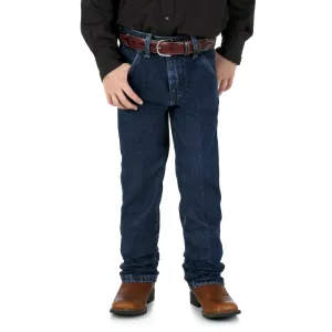Wrangler Kid's Cowboy Cut Original Fit Jean Dark Indigo 1-7