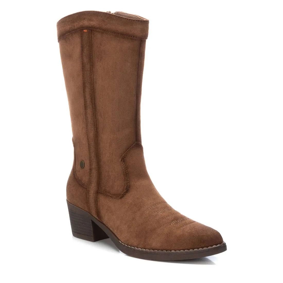 XTI Women's Italian Western Suede Boots By XTI 172127