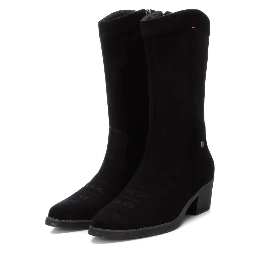 XTI Women's Italian Western Suede Boots By XTI 172127