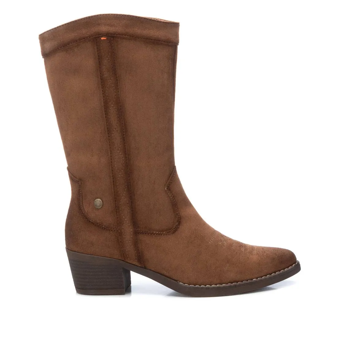 XTI Women's Italian Western Suede Boots By XTI 172127