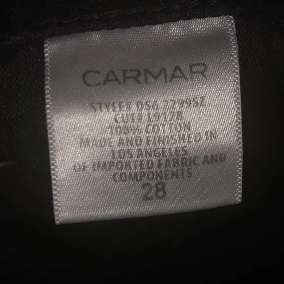Y2K side zip reflective distressed jeans