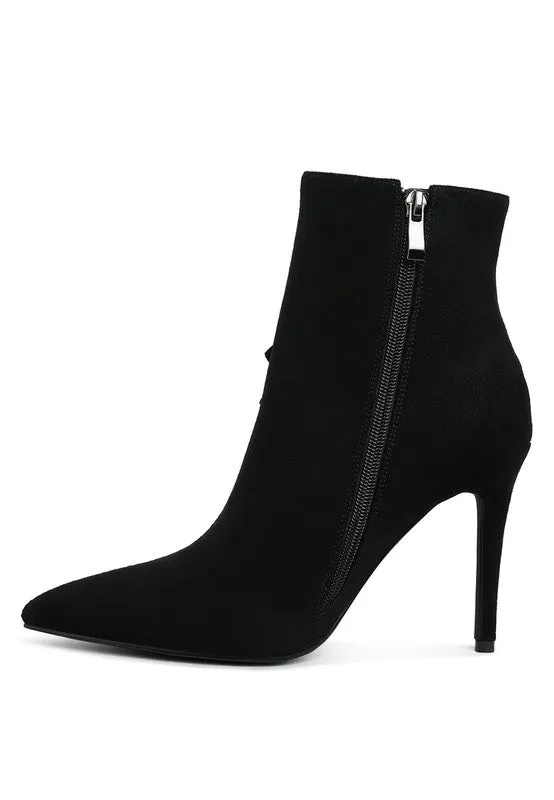 Yarrow Rhinestones Petal Boots