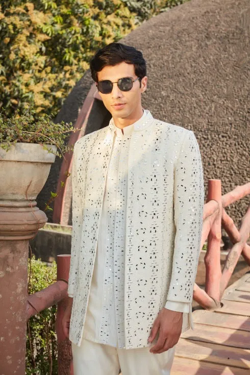Zach Indo- Western Jacket Set