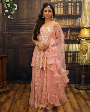 Zig Zag Kurta Plazzo